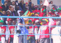 Les supporters camerounais sous les couleurs de sponsors