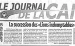 Revue de la presse Sénégalaise sur la prestation des Lions