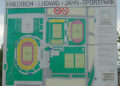 Plan du complexe sportif à Berlin