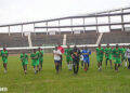 L'équipe béninoise à l'entrainement à Yaoundé