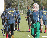 Egypte – Cameroun: Séance d&rsquo;entraînement de Vendredi au Caire