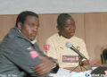 Dr. Assamba et Pius Ndiefi en conférence de presse (archives)