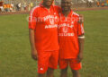 David Mayebi et Roger Milla de l'AFC