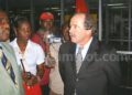 Artur Jorge à son arrivée à Yaoundé