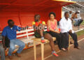 Maboang et cie lors du match de Yaoundé