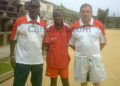 Staff de l'Africa Sports d'Abidjan à Douala