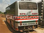 Le bus de Canon de Yaoundé abandonné à Banock vers Dschang