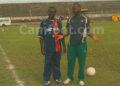 Les coachs Sockeng (g) et Djidjiwa (coach national A')