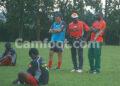 Artur Jorge et le staff technique ce lundi à Yaoundé