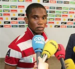 Eto’o disposé à faire des va-et-vient Espagne-Egypte pendant la CAN2006