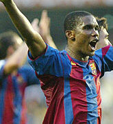 Eto&rsquo;o Scores In Spanish Super Cup and Pericard Returns To League Play After Almost Two Years Absence