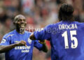 Geremi greeting man of the match DROGBA