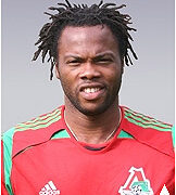 COUPE UEFA : Stéphane Bikey du Lokomotiv Moscou affronte l&rsquo;Espanyol