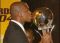 Eto'o Fils ballon d'OR africain 2003 et 2004