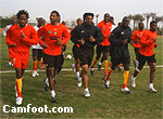 Ultime séance d&rsquo;entraînement des Lions avant le Togo
