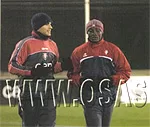Webo a repris les entraînements individuels