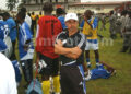 Le coach Alain Giresse les Panthères du Gabon, perdants des 1/2 finale