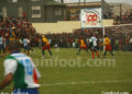 Action de match dans le camp camerounais