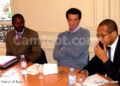 JC Mbvoumin, Luc Dayan et P. Diallo