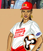 Challenge Camerounais : Bremen au centre de l&rsquo;Allemagne.