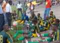 Astres FC de Douala pendant la pause