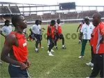 Des Lions en stage : Une deuxième journée tant tactique que technique