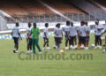 Séance de tir au but sous la supervision du coach national Nyongha