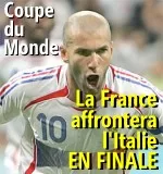 Mondial: Zidane envoie la France en finale
