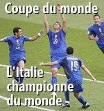 L’Italie bat la France aux tirs au but et est couronnée championne du monde