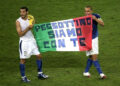 Zambrotta et Cannavaro rendent hommage à Pessotto
