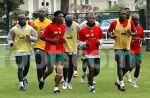 Lions Indomptables: Les entrainements de Mardi en images
