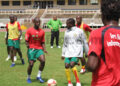 Cameroon in training camp in Nairobi