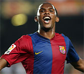 Liga : Eto&rsquo;o doublement efficace !
