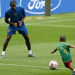 Eto'o et Fils aux entraînements