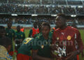 Joie côté camerounais à la fin du match