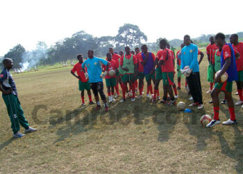 Les Lionceaux en stage à Akono