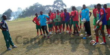 Les Lionceaux en stage à Akono