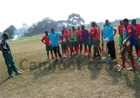 Les Lionceaux en stage à Akono