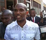 Eto’o est au pays natal