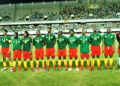 Le onze entrant des Lions à Lomé