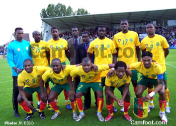 Le onze entrant camerounais