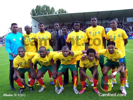 Le onze entrant camerounais