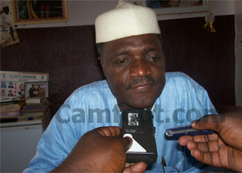 Kueté Martin Mylord, maire de Mbouda répondant à nos questions