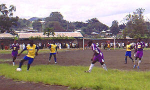 Phase de jeu Fovu - Sable (0-2)