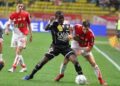 Landry Nguemo et l'AS Nancy tiennent le cap ..... ici contre Monaco