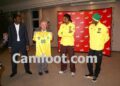 Monsieur Alioum de la Fecafoot, le vice président de Puma, Rigobert Song et Eto'o fils