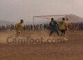 Action de jeu dans le camp de Cotonsport