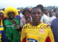 Joie des supporters de Lion Ngoma autour de Zombo Zimer, jeune transfuge de Épervier d'Ébolowa et unique buteur du match