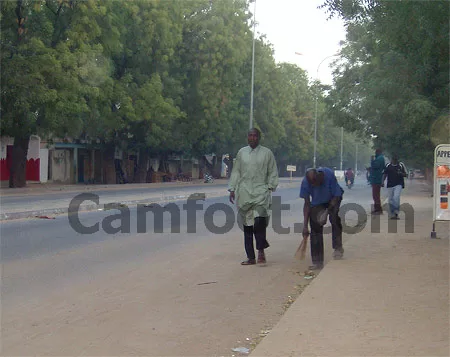 Maroua: Rues desertes pendant la match