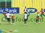 Cameroun-Ghana: Les Lions à l’entraînement à Accra